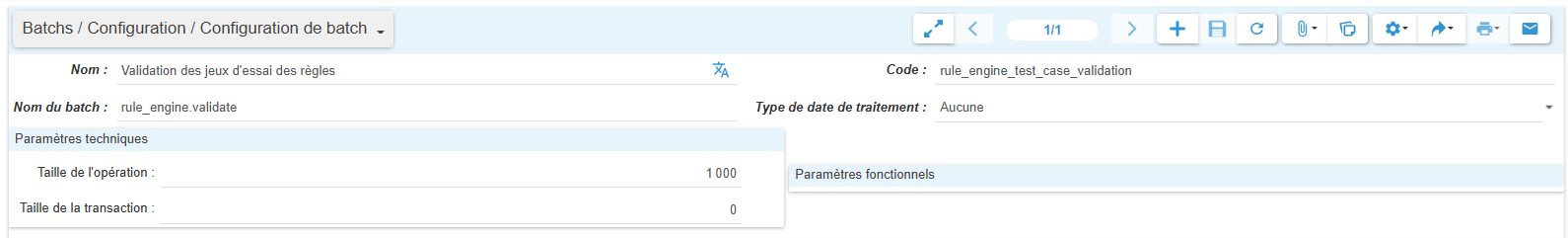 Ajout du batch de vérification des jeux d'essai